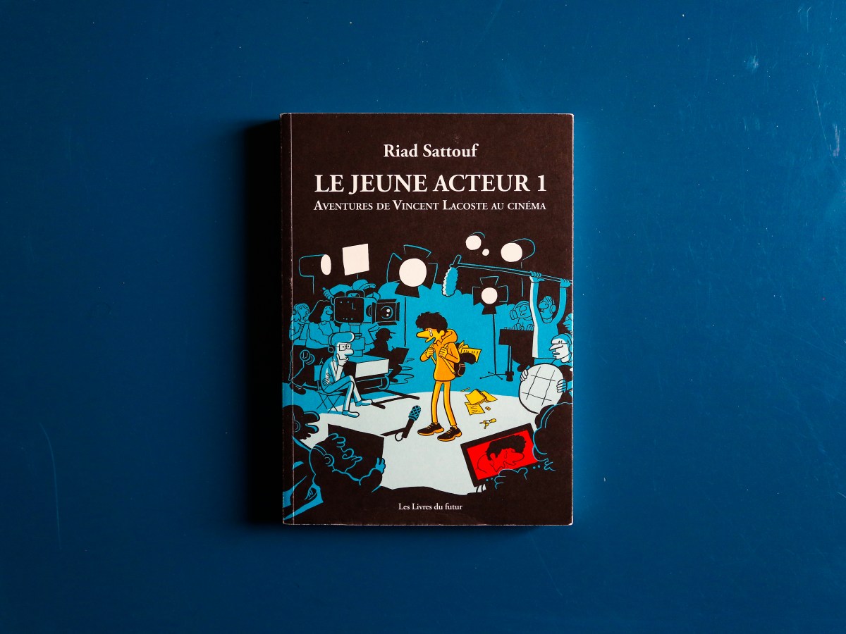 Le jeune acteur, tome 1 : Aventures de Vincent Lacoste au cinéma – Riad Sattouf&nbsp;&nbsp;(2021)